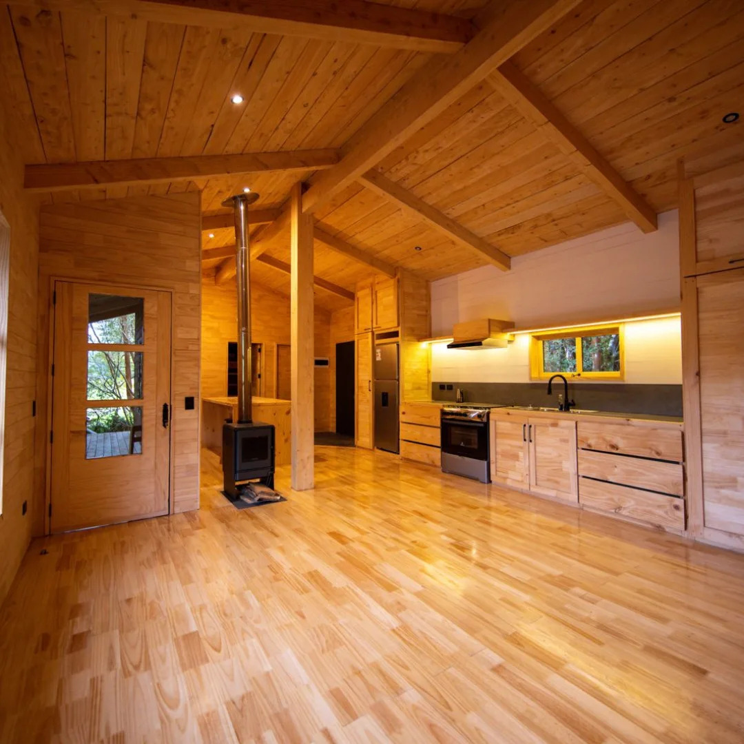 Interior Casa del Río - Constructora Fass